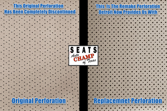 2013-2017 Honda Accord 4-Door Passenger Side Lean Back Leather Seat Cover Tan Perforated