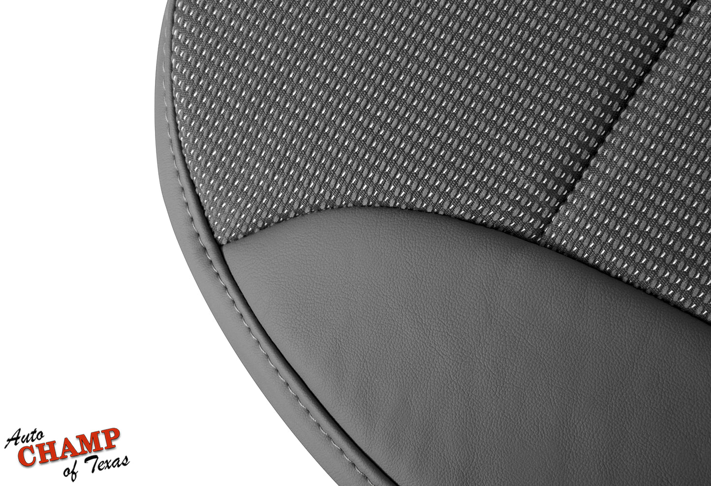2019 2024 chevy silverado cloth seat cover bottom replacement gray trail boss
