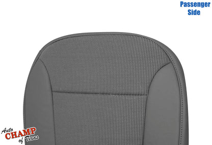 chevy silverado 2019 2024 cloth seat cover gray bottom replacement trail boss rst