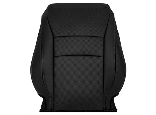 2013–2017 Honda Accord 4-Door Driver Lean Back Leather Seat Cover Black