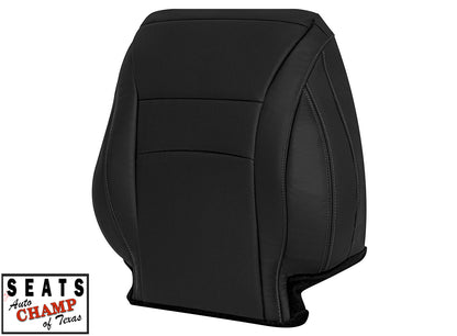 2013–2017 Honda Accord 4-Door Driver Lean Back Leather Seat Cover Black