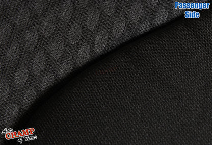 2013 2014 2015 2016 2017 jeep wrangler bottom cloth seat cover black closeup texture