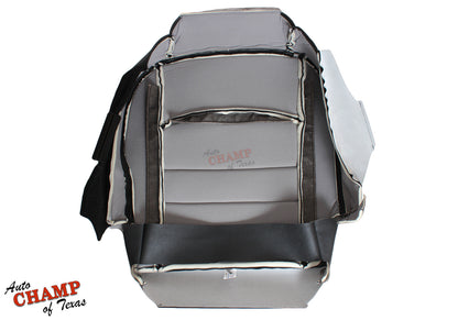 driver bottom seat dodge ram sport black leather cloth