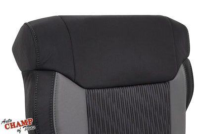 toyota tundra black cloth seat cover bottom 2014 2015 2016 2017 2018 2019 2020 2021