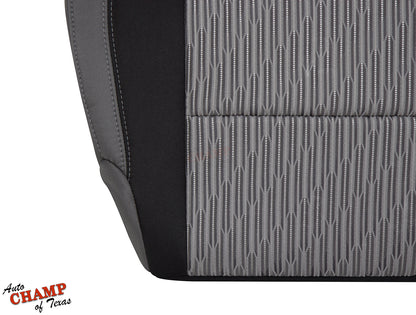 tundra seat bottom cover cloth gray factory fit