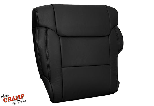 2014 2020 toyota tundra black leather bottom seat cover premium finish