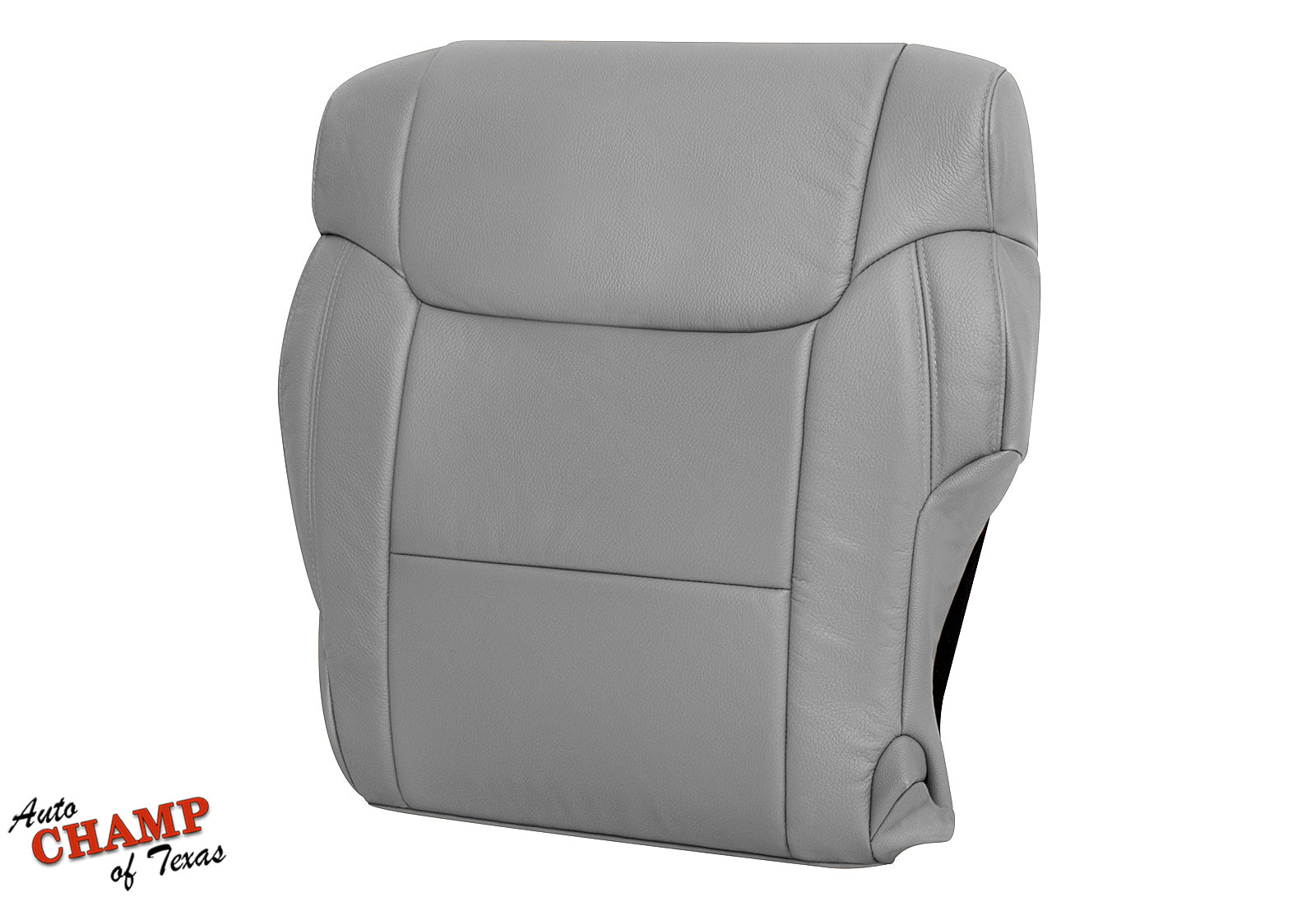 2014 2021 toyota tundra passenger seat backrest cover gray leather replacement