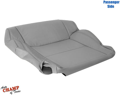2014 2021 toyota tundra gray leather passenger side bottom seat cover