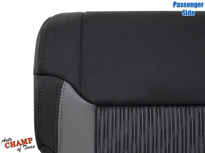 toyota tundra black cloth bottom seat cover 2014 2021 durable oem