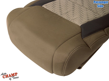 bottom cloth tan seat toyota tundra oem 2014 2021
