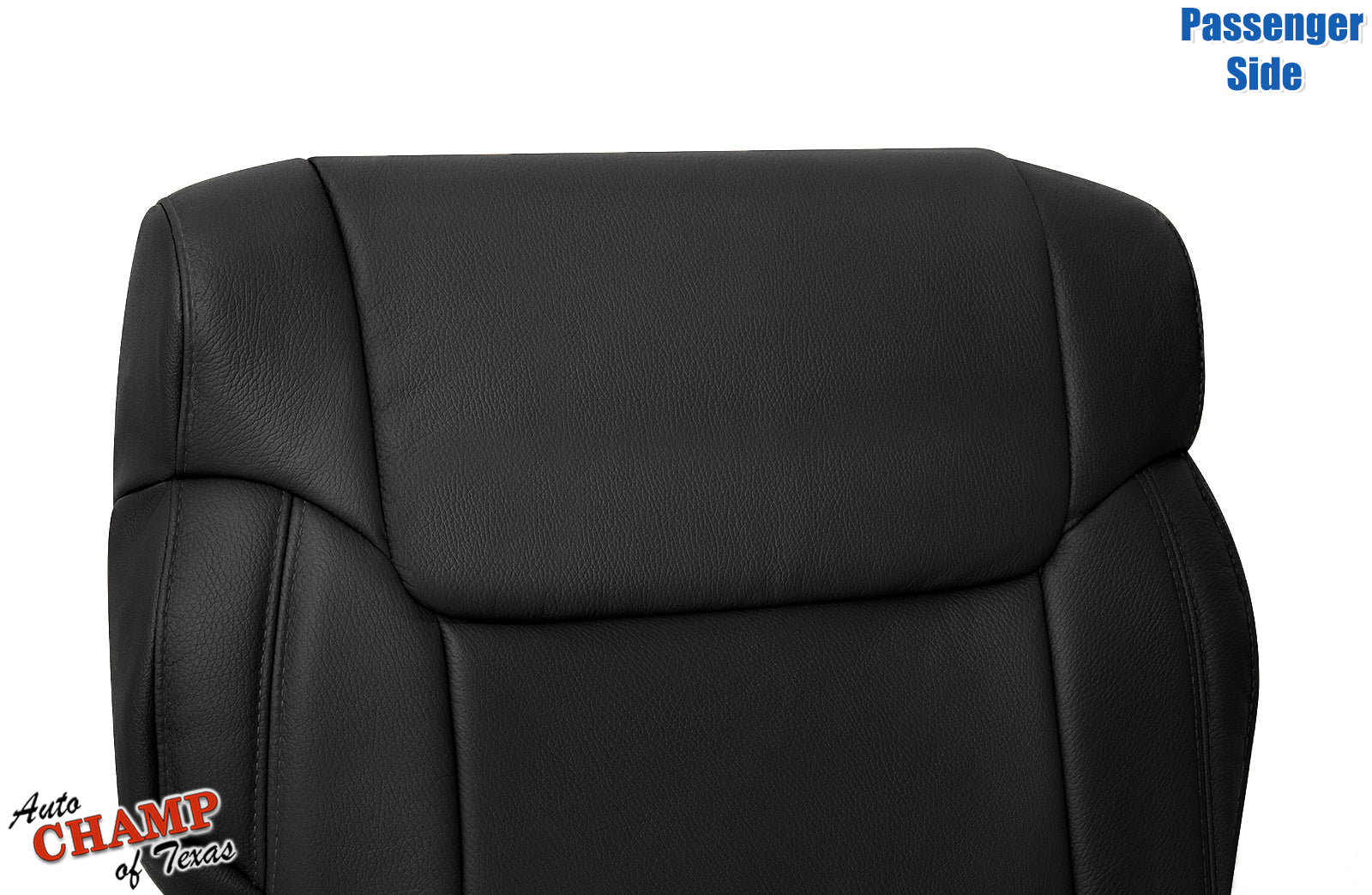2014 2021 toyota tundra passenger bottom seat cover black leather replacement