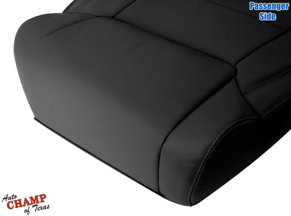 2014 2021 toyota tundra passenger bottom seat cover black leather replacement upgrade