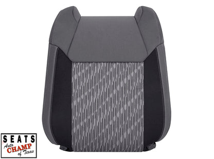tundra lean back oem cloth seat gray panel