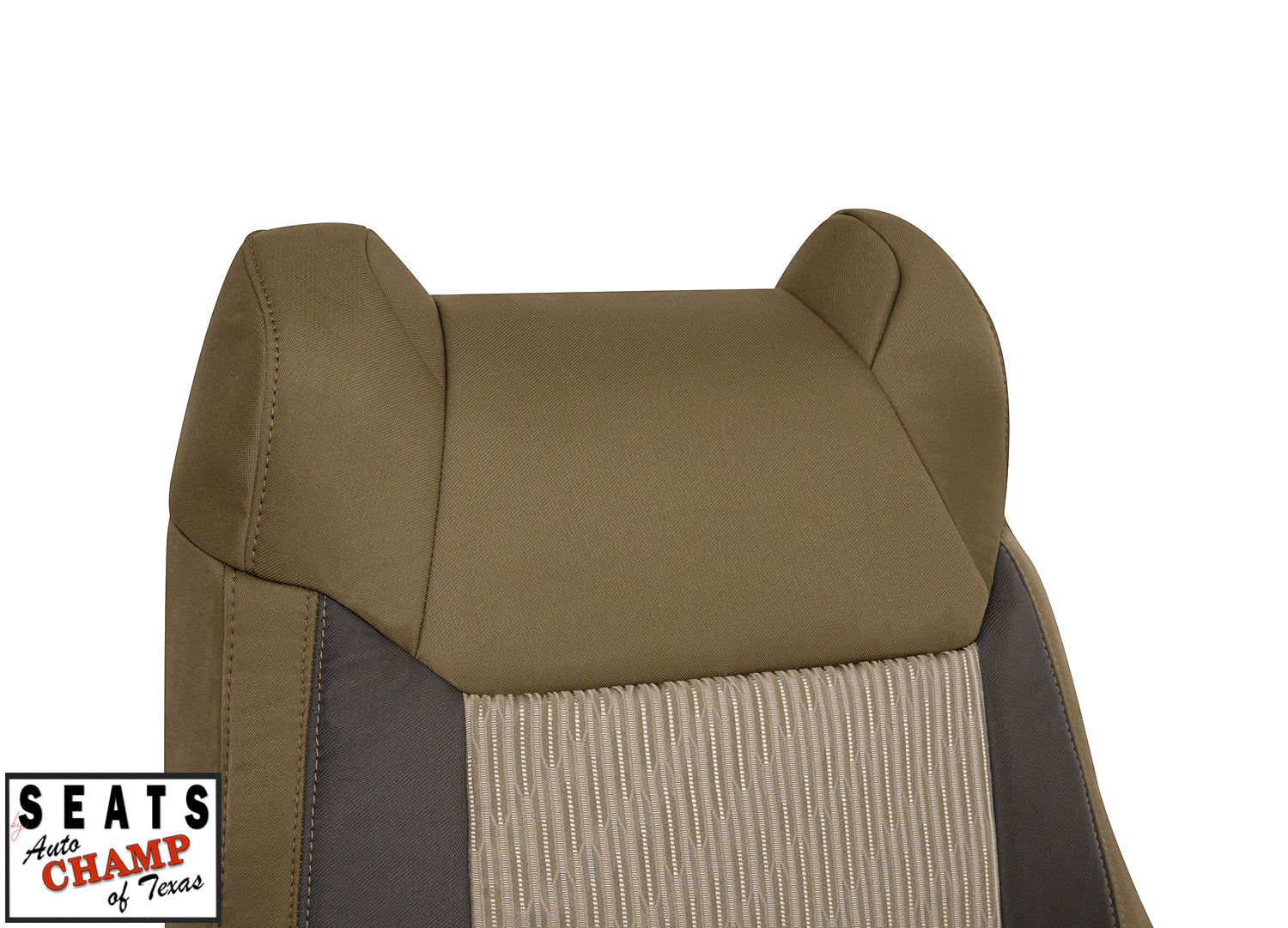 toyota tundra lean back cloth seat tan cover