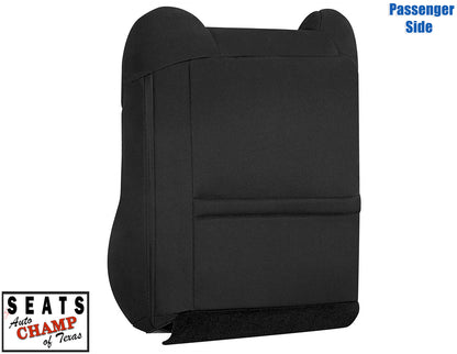 tundra lean back oem cloth seat black 2014 2021