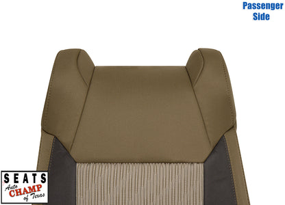 tundra cloth seat cover 2014 2021 tan lean back