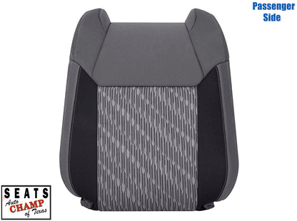 gray cloth lean back tundra seat 2014 2021