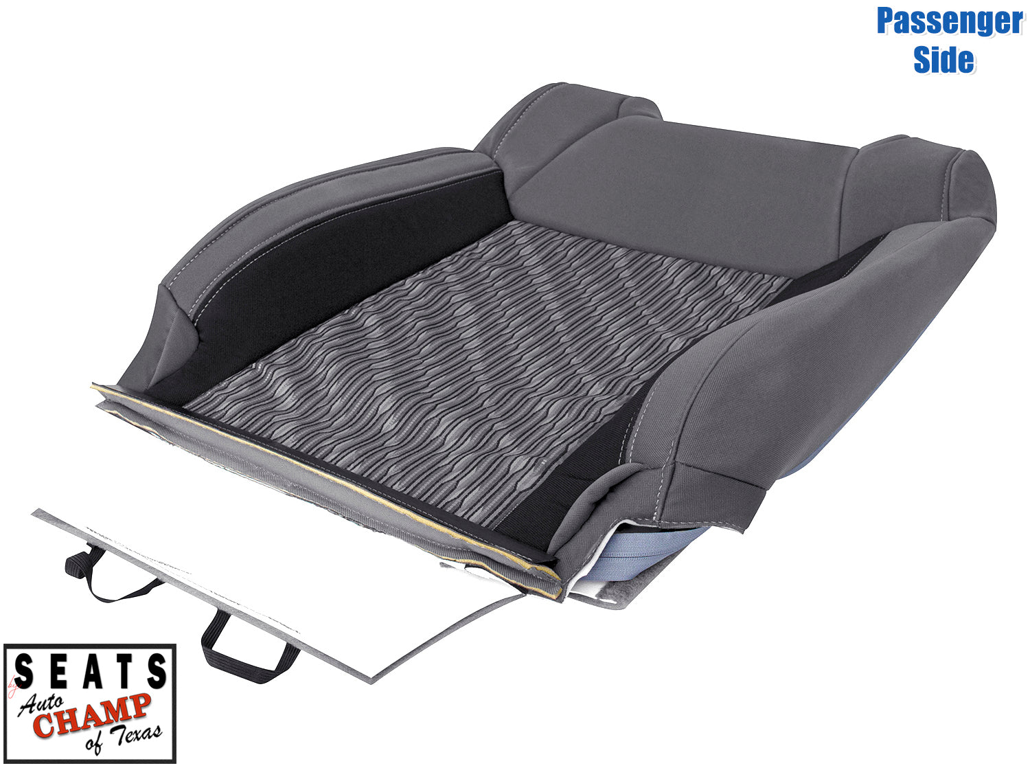 oem gray cloth lean back tundra seat cover