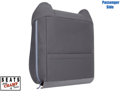 tundra cloth lean back seat gray 2014 to 2021