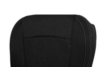 2015-2017 Subaru Legacy Driver Side Bottom Seat Cover Black Cloth