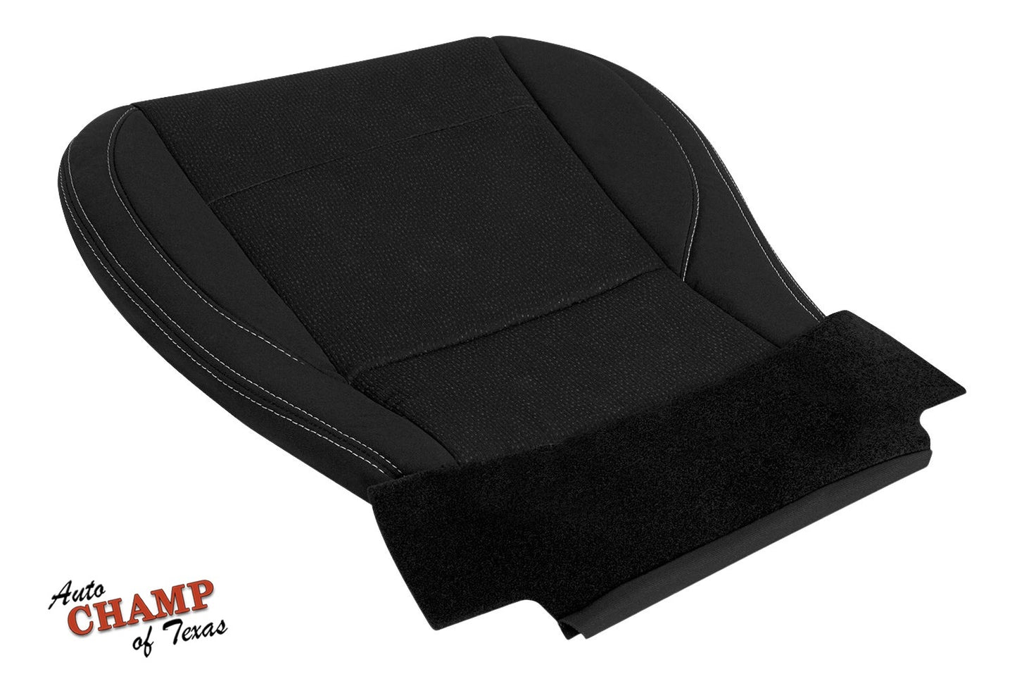 2015-2017 Subaru Legacy Driver Side Bottom Seat Cover Black Cloth