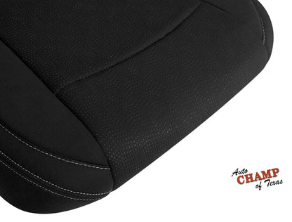 2015-2017 Subaru Legacy Driver Side Bottom Seat Cover Black Cloth