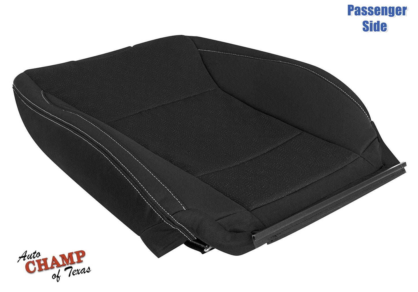 2015-2017 Subaru Legacy Passenger Side Lean Back Seat Cover Black Cloth