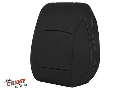 2015-2017 Subaru Legacy Driver Side Lean Back Seat Cover Black Cloth