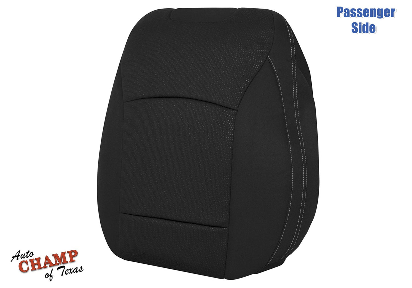 2015-2017 Subaru Legacy Passenger Side Lean Back Seat Cover Black Cloth