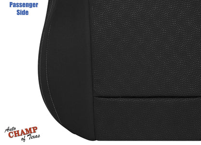 2015-2017 Subaru Legacy Passenger Side Lean Back Seat Cover Black Cloth