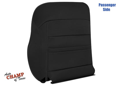 2015-2017 Subaru Legacy Passenger Side Lean Back Seat Cover Black Cloth