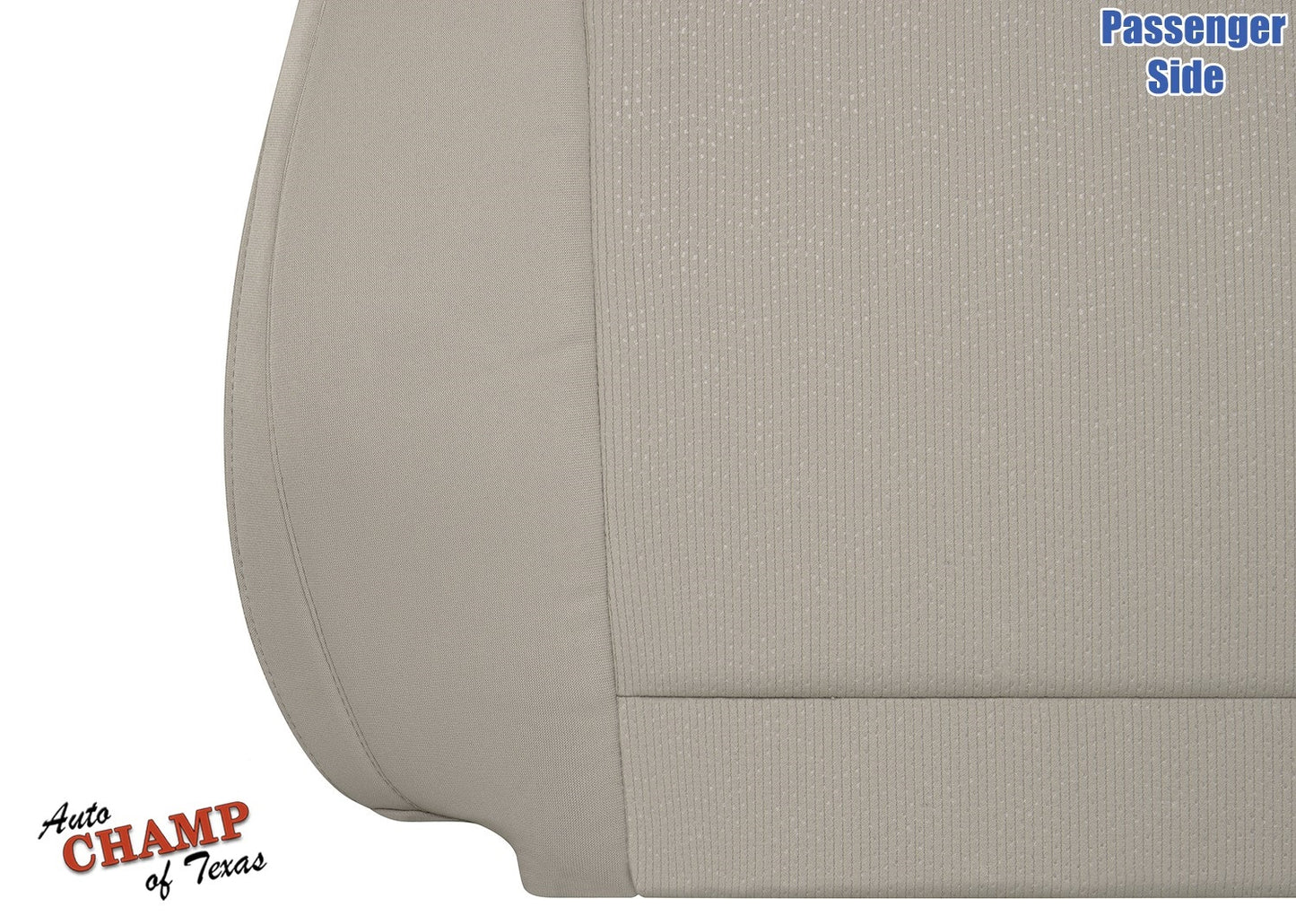 2015-2017 Subaru Legacy Passenger Side Lean Back Seat Cover Tan Cloth
