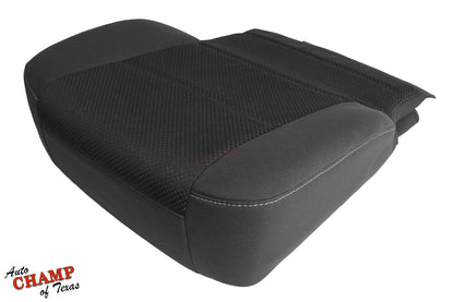 2015 2016 2017 2018 2019 gmc sierra driver seat bottom cloth black cover