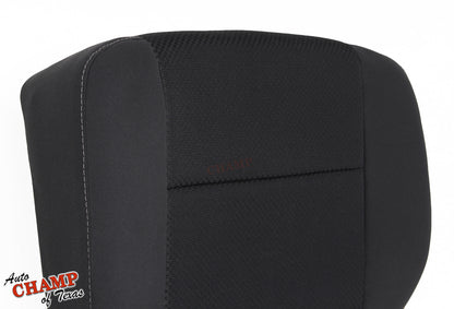 2015 2016 2017 2018 2019 gmc sierra driver seat upper cloth black cover