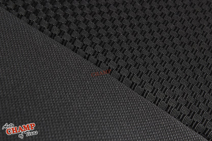2014 2019 gmc sierra 1500 driver side bottom cloth seat cover jet black