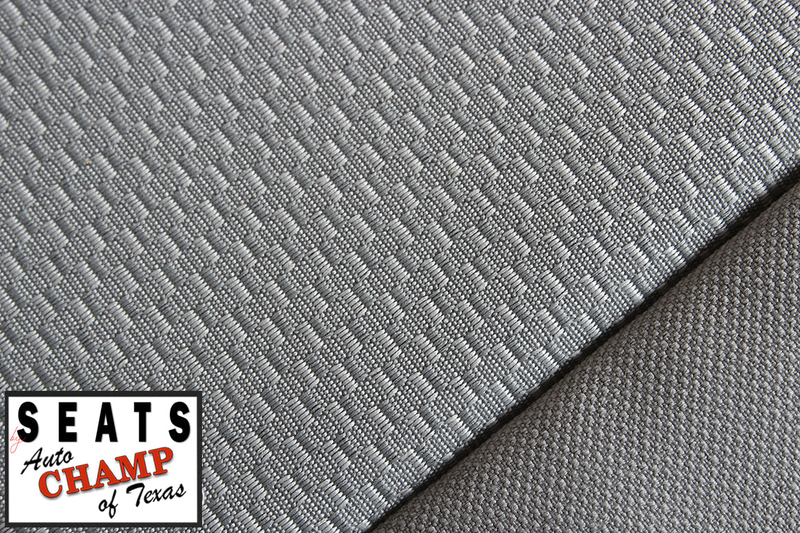 gmc sierra wt gray oem cloth seat lean back