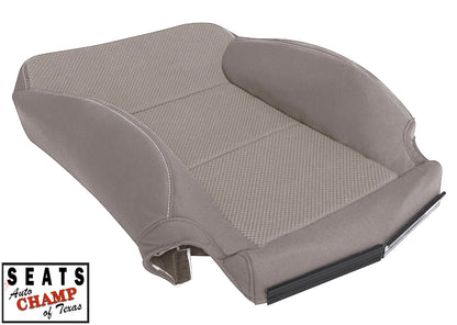cloth lean back seat cover driver side silverado tan