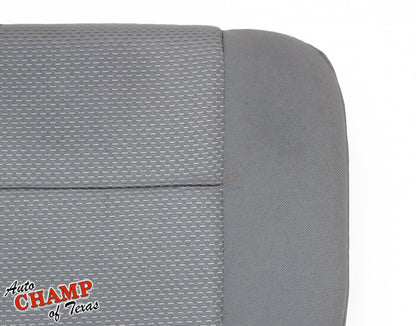 2014 2019 gmc driver seat top closeup ash gray cloth