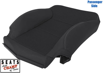 2015 2019 gmc sierra 1500 jet black cloth seat cover passenger