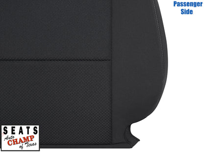chevy silverado lean back seat cover black cloth passenger
