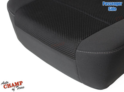 2015 2016 2017 2018 2019 gmc passenger bottom seat cover black cloth