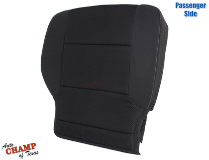 2014 2019 gmc sierra passenger cloth seat cover full front view