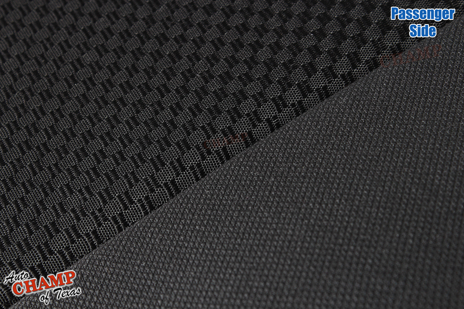2015 2016 2017 2018 2019 gmc passenger seat cover black cloth texture