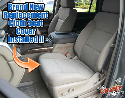 chevy seat replacement installed dune tan