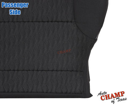 corner seam black cloth seat cushion suburban 2017