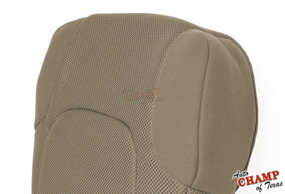 cloth seat frontier crew cab tan base panel cover