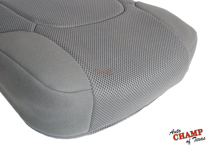 crew cab frontier gray seat base oem style cloth