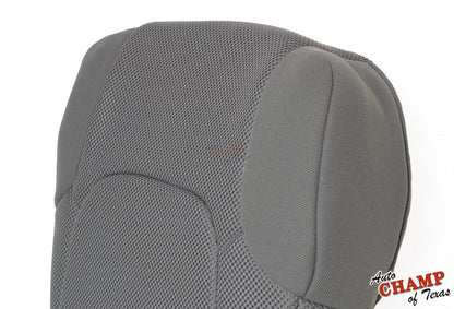 frontier bottom seat gray cloth crew cab base panel