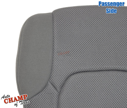 nissan frontier crew cab gray cloth seat cover bottom panel