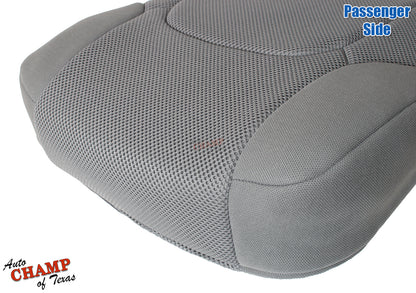 crew cab nissan frontier gray seat bottom oem cloth part